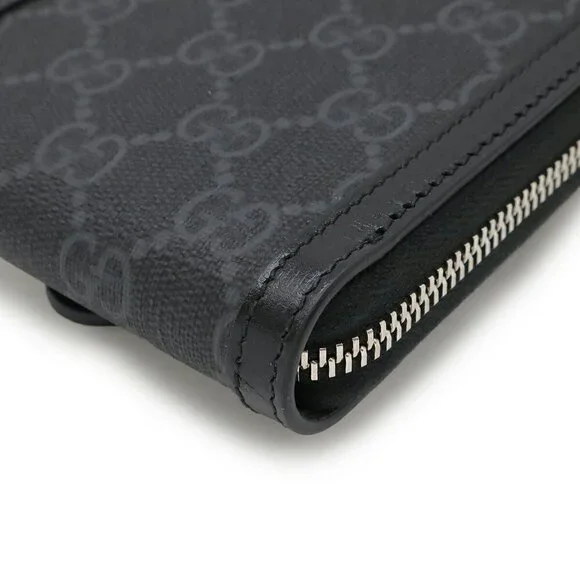 GUCCI Black Leather Shoulder Bag - Picture 4 of 8